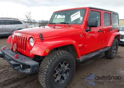 2015 Jeep Wrangler Unlimited Sahara from USA, damaged, VIN 1C4BJWEG7FL678850